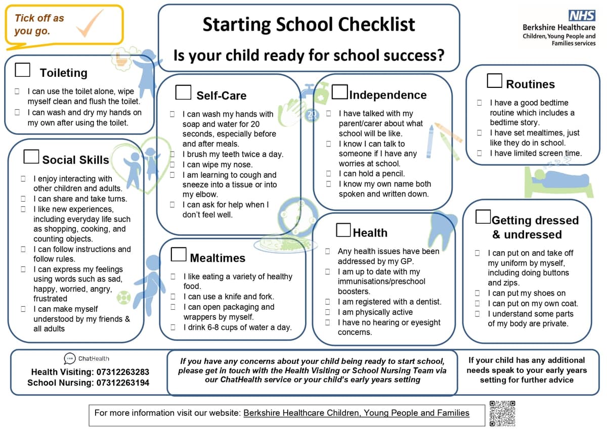 School Checklist